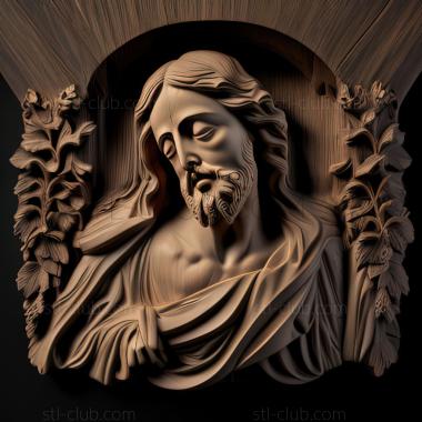 3D model st jesus (STL)